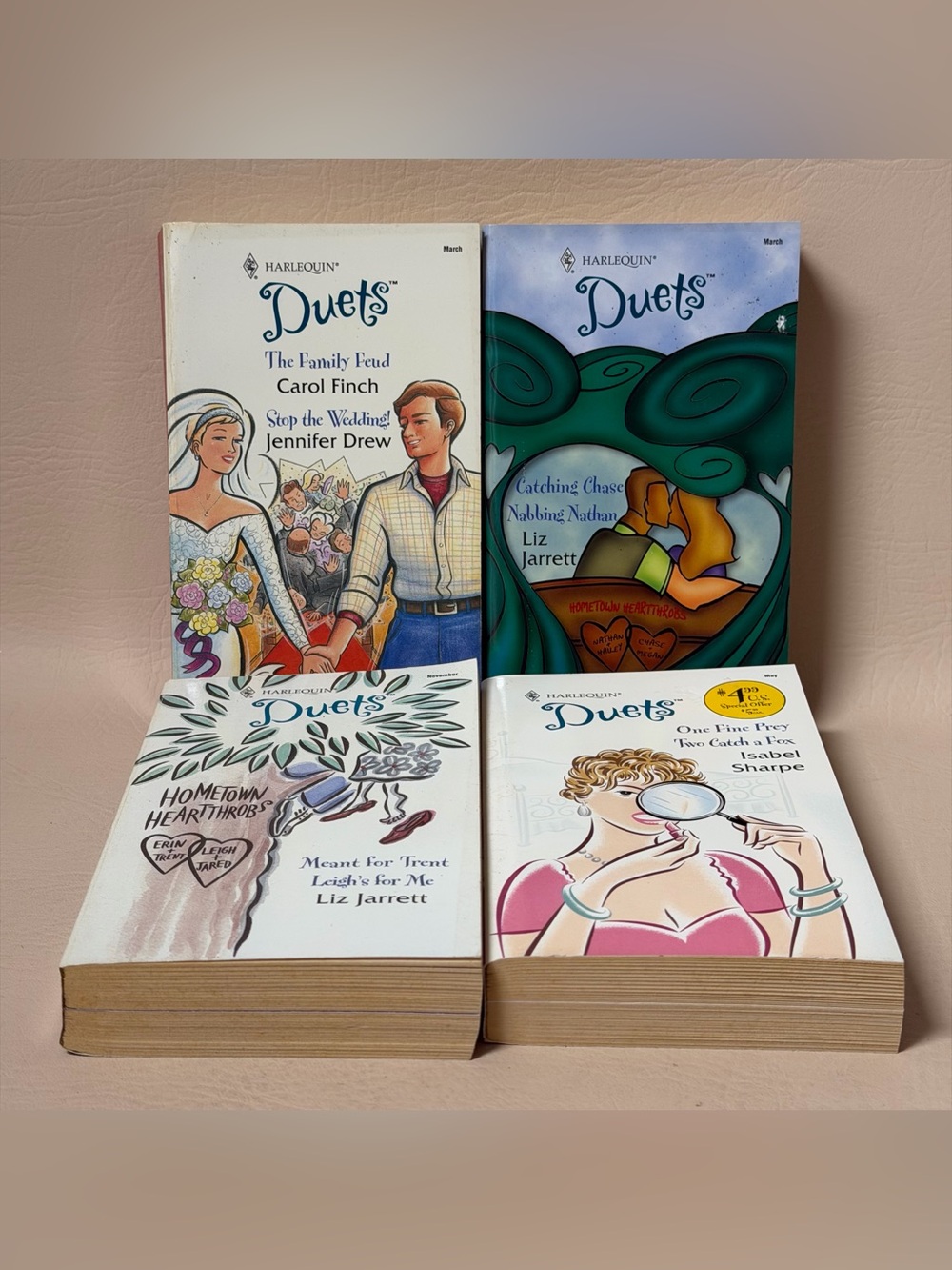 Harlequin Duets Romance Paperback Set  of (4) Books - Picture 2 of 6